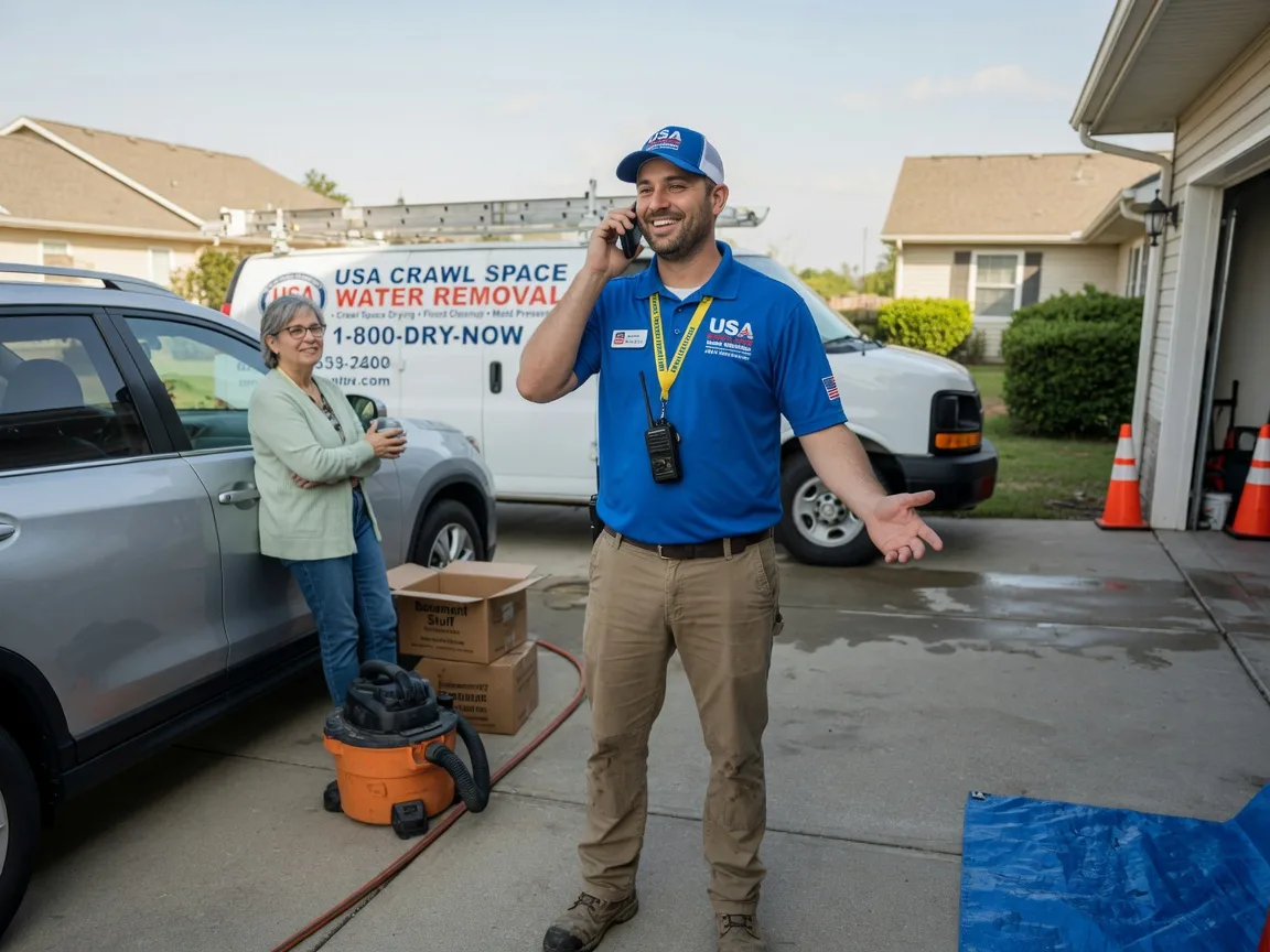 Crawl Space Water Removal Prince Frederick, MD FAQs